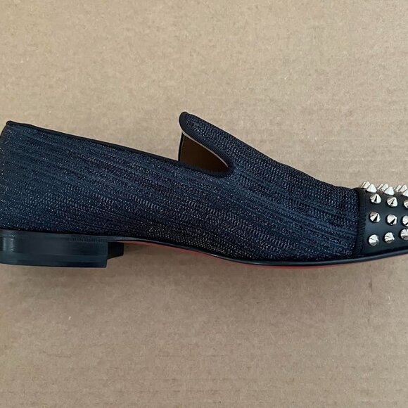 Christian Louboutin Men's Spooky Flat Calf Loafers 45 - Picture 7 of 14